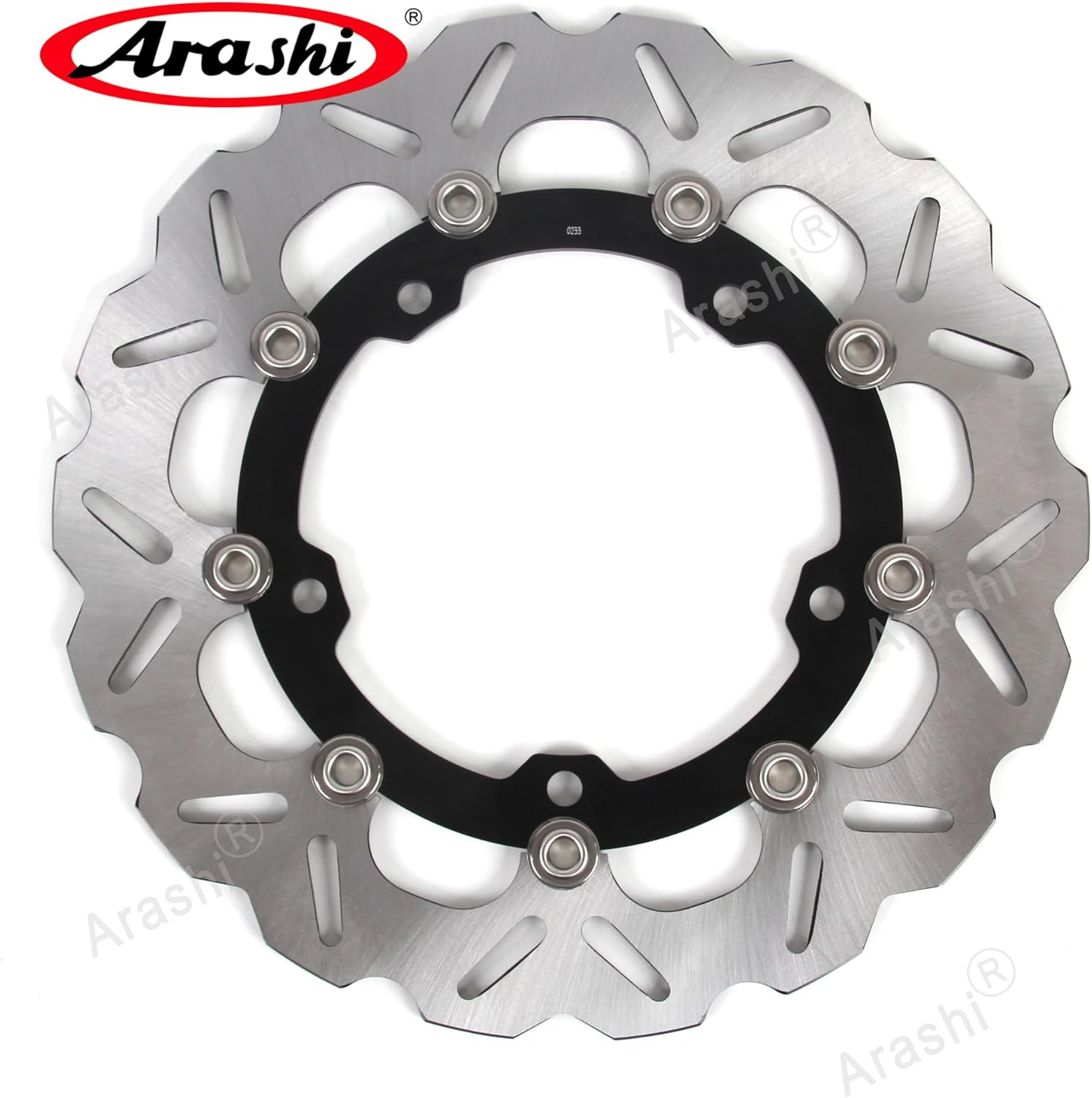 Arashi Front Rear Brake Discs Rotors for Kawasaki Ninja 400 EX400 2018-2024 ABS Include, Z400 2018-2024, Motorcycle Replacement Accessories Parts image number 1