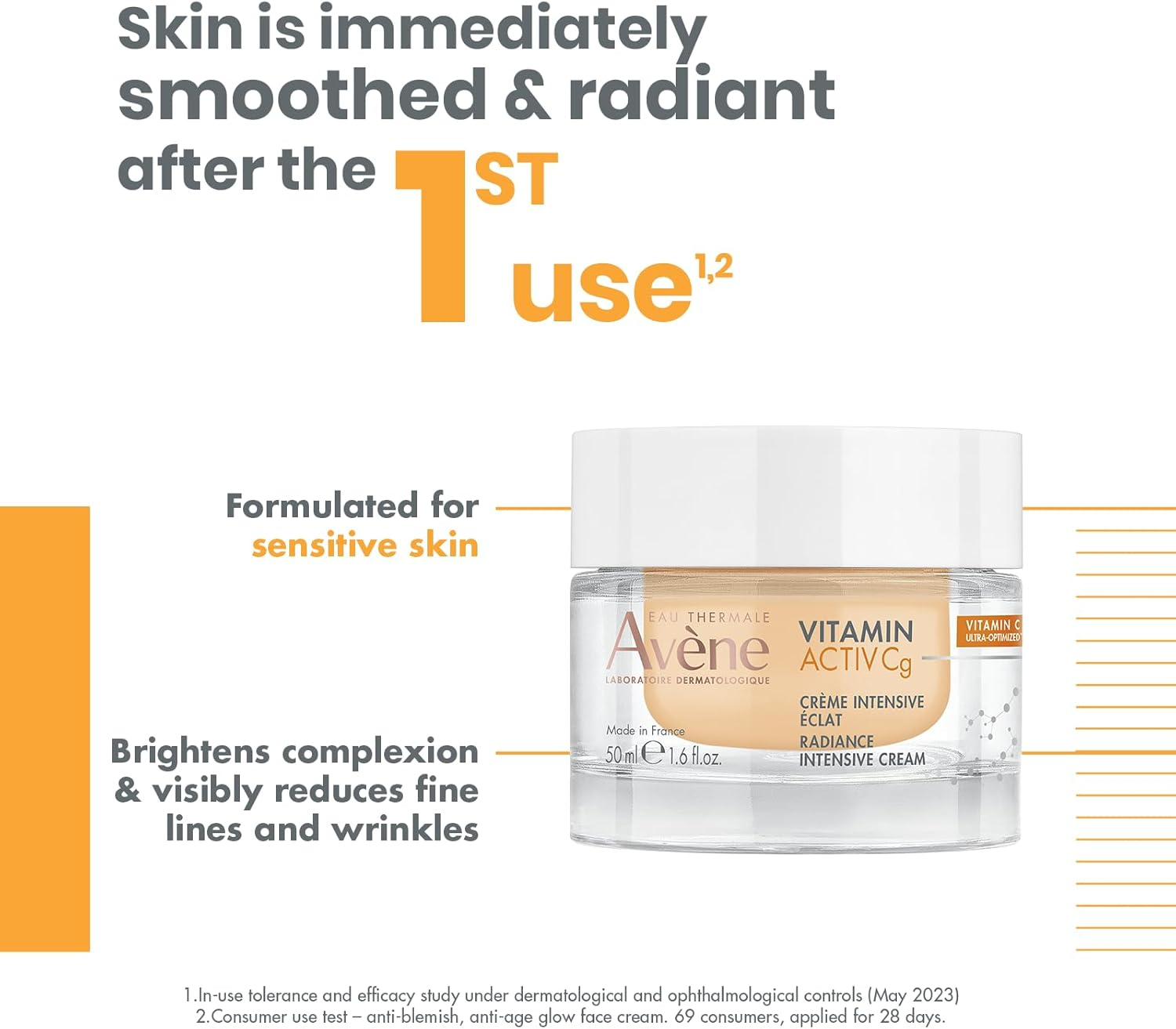 Eau Thermale Avene VITAMIN ACTIV CG RADIANCE INTENSIVE CREAM 50ML