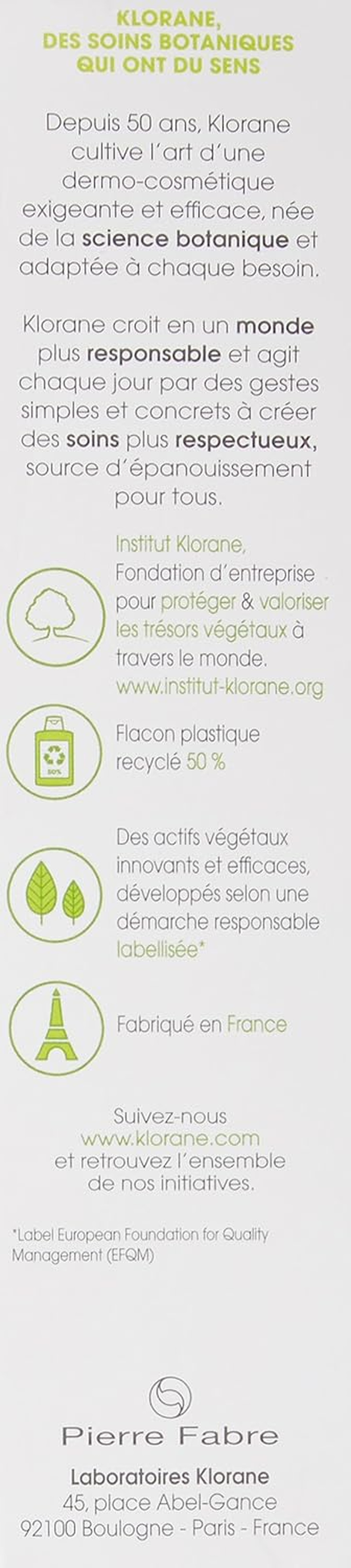 Klorane Oil Control Shampoo with Nettle Extract 200Ml Oily Prone image number 3