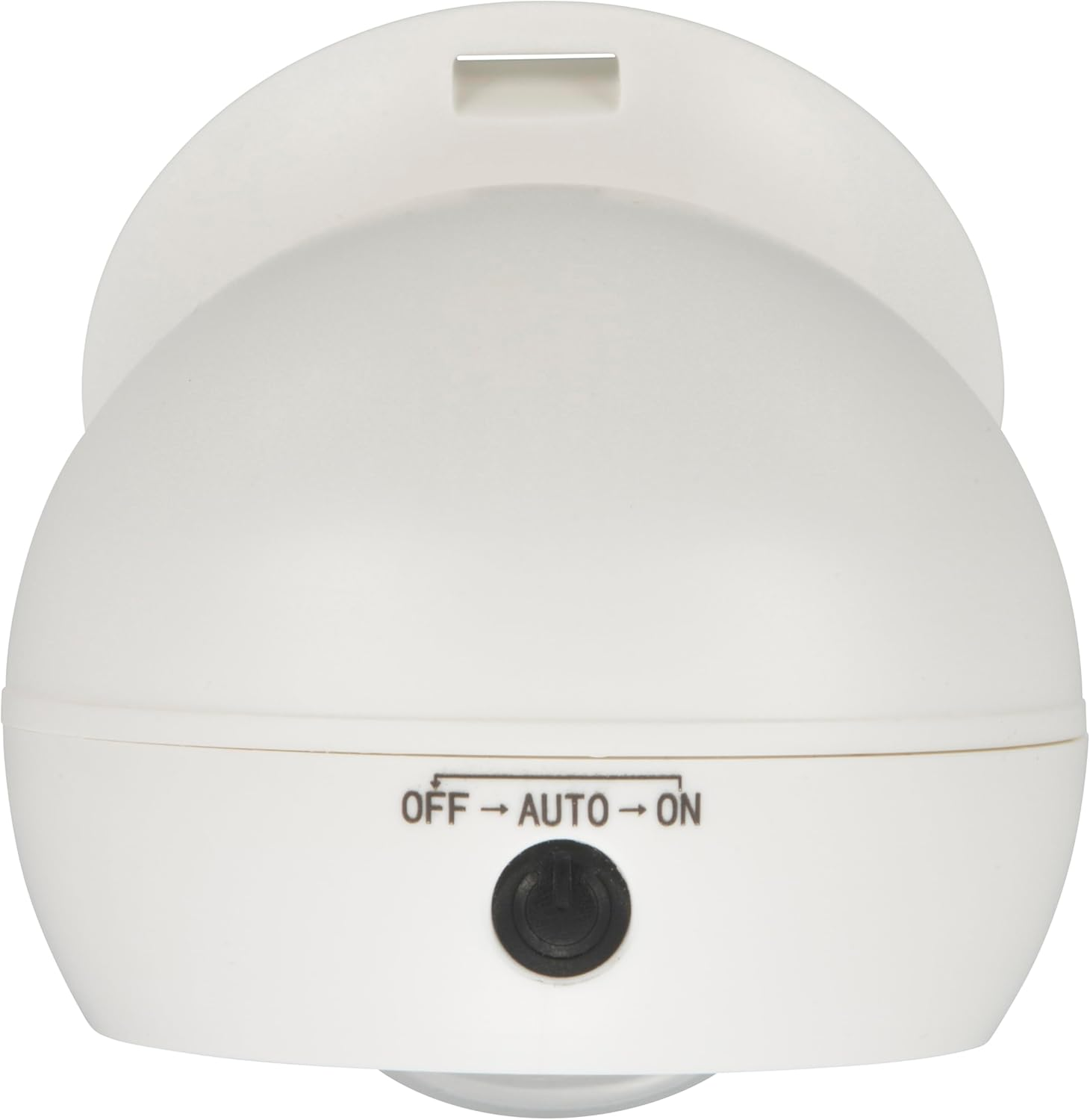 Ohm (OHM) Battery Operated Sensor Ball Light, Light and Dark, Motion Sensor, Outdoor, Compact, Garden Light, White | LT-SOW10-W 06-5258 Ohm Electric image number 1