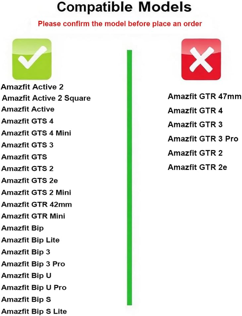 BYISYUE Leopard Replacement Band for Amazfit GTR Mini/Gtr 42Mm/Gts 4/GTS 4 Mini/Gts 3/GTS 2/2E/2 Mini, 20Mm Silicone Sport Watch Strap for Amazfit Bip 3/3 Pro/S/S Lite/U/U Pro