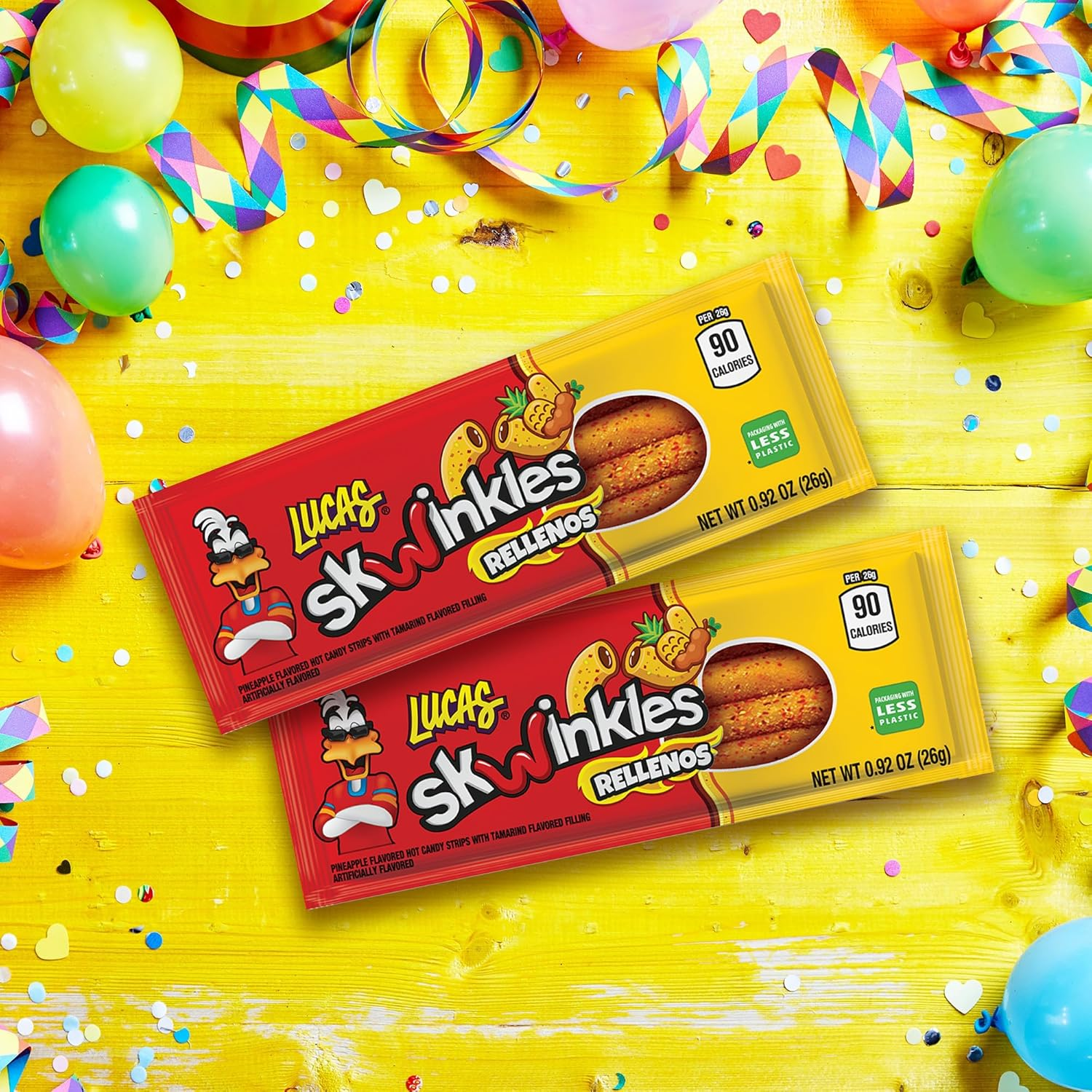 Skwinkles Pineapple Candy Strips 312 G