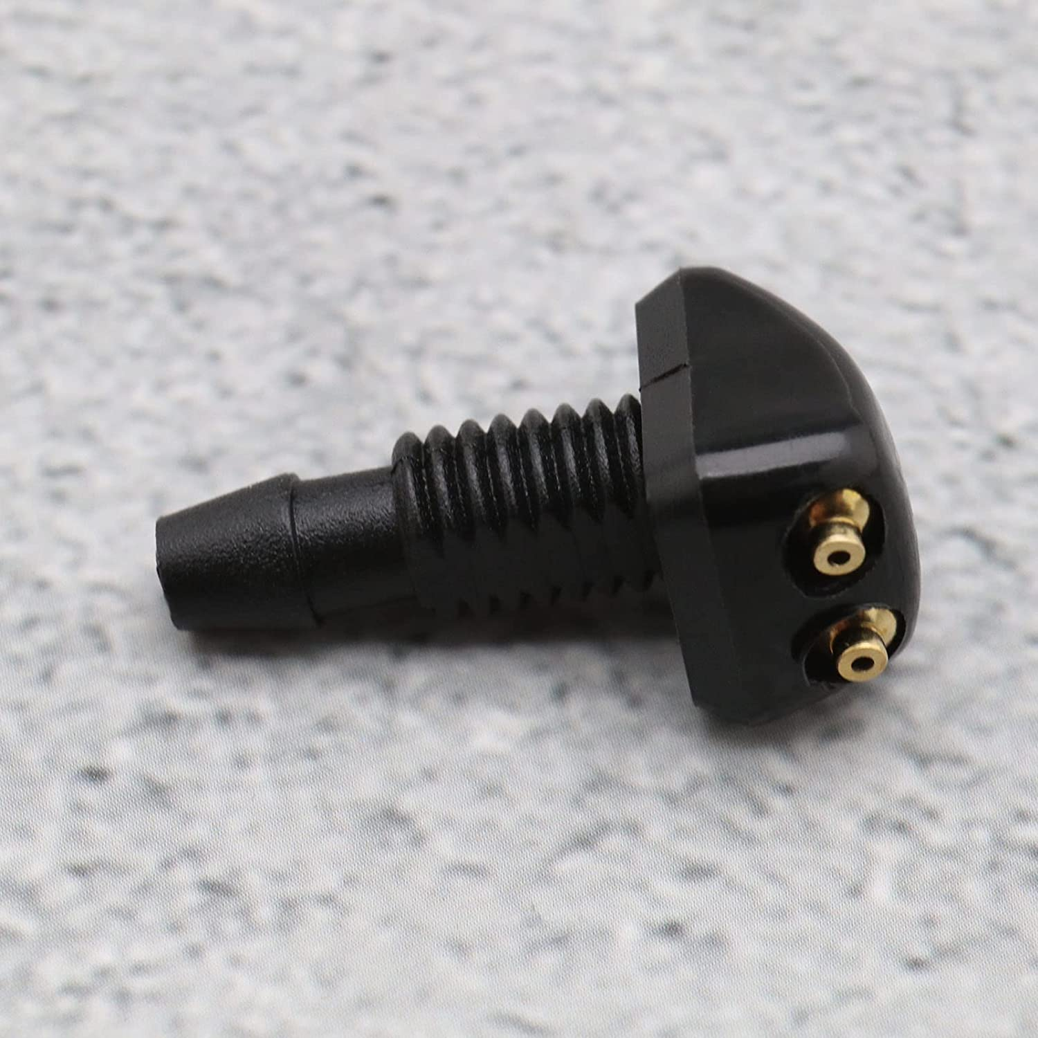 Emsea 4Pcs Car Front Windshield Wiper Washer Nozzles Windscreen Washer Wiper Spray Jet Universal Car Front Window Washer Nozzles image number 6