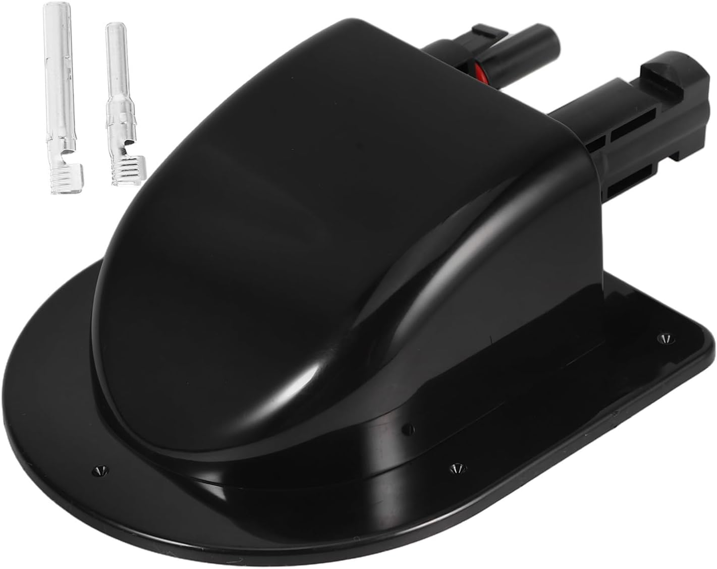 Alipis Solar Double Cable Entry Box Connector for Rv Yacht Boat Roof Easy Installation No Drilling Required Versatile Use for and Holiday Homes