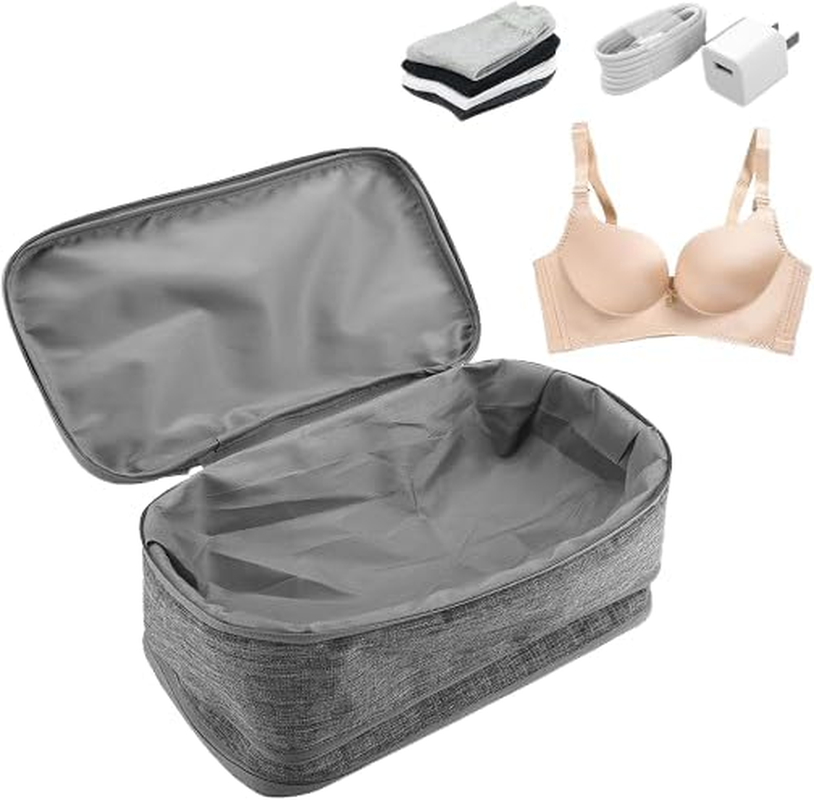 Uadme Multifunctional Waterproof Storage Bag for Data Cable Electronic Storage Travel Storage Bag Underwear Multi-Layer Packaging Storage Bag image number 4