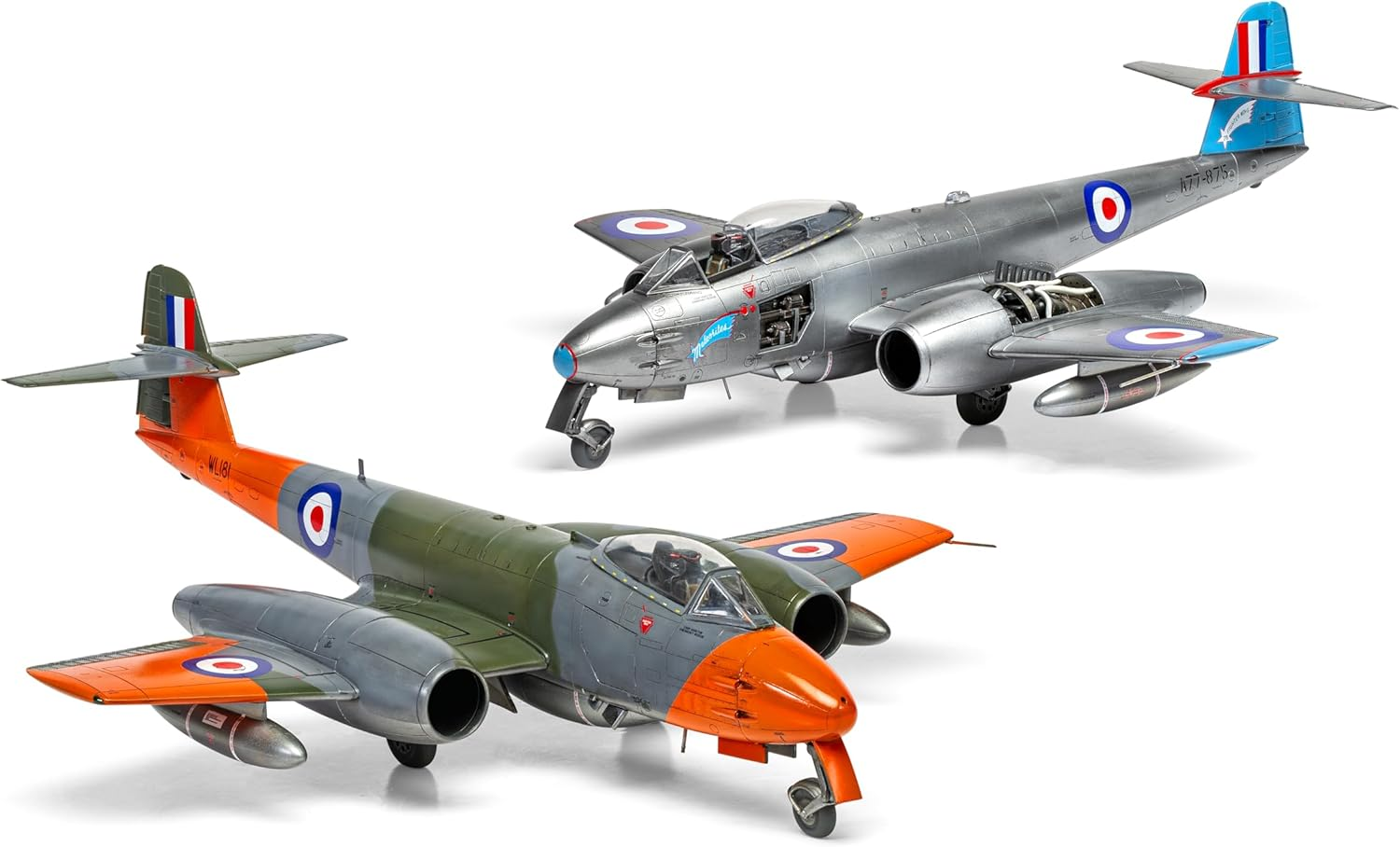 Airfix 1:48 Scale Gloster Meteor F.8 Aircraft Model Kit image number 3