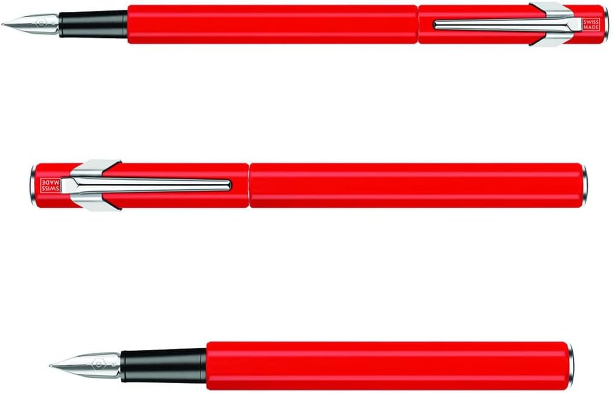 Caran D'Ache 849 Plume Classic Line Fine Nib Fountain Pen, Red image number 3