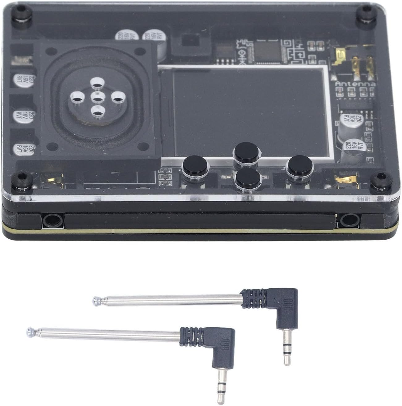 Mini Theremin Musical Electronic Creative Instrument, Adjustable Tune Settings, Highly Interactive Screen Display, Unique Portable Musical Instrument Gift