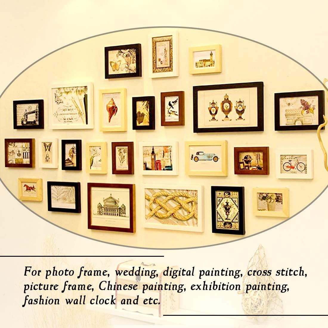 Swpeet 160Pcs Picture Hangers Kit Including 80Pcs Sawtooth Picture Frame Hanging Hangers Double Hole and 80Pcs Photo Frame Turn Button with Screws Perfect for Home Decoration - Black image number 4