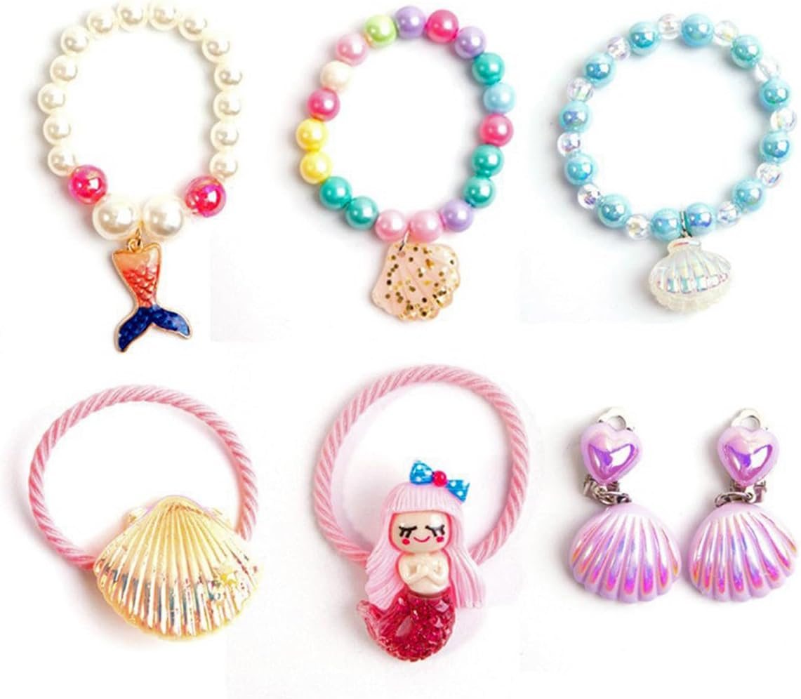 Mermaid Bath Bomb Kid, 6Pcs Shell Mermaid Bath Bomb for Girl with Surprise Inside, Bath Bombs with Mermaid Sea Shells for Girls, Bath Bomb Rich in Essential Oil, Organic Safe Bath Bomb Set (Sea Shell) image number 2