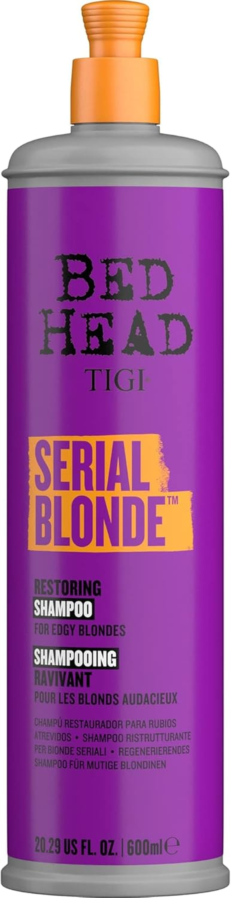 Bed Head by TIGI Serial Blonde Shampoo for Damaged Blonde Hair, 600 Ml Tropical image number 5