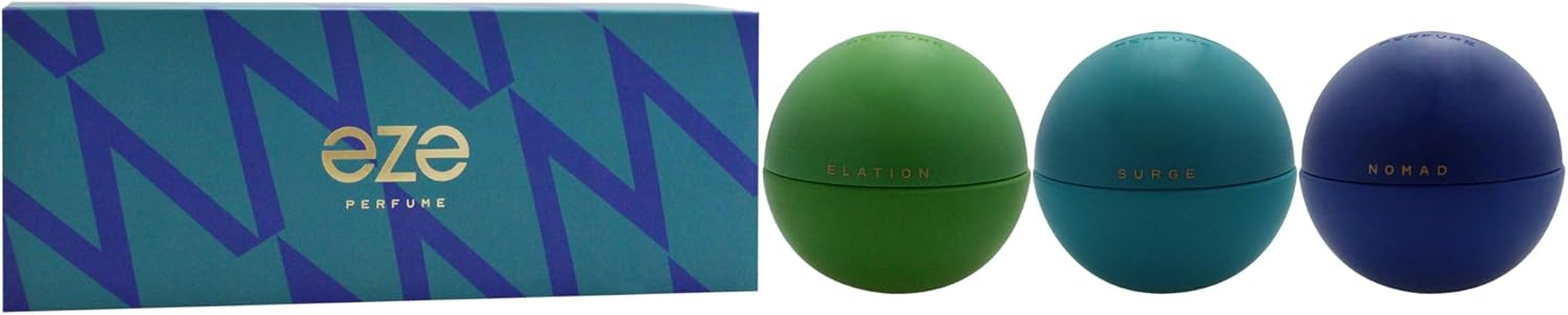 Eze by Eze for Men - 3 Pc Gift Set 1Oz Surge EDP Spray, 1Oz Elation EDP Spray, 1Oz Nomad EDP Spray