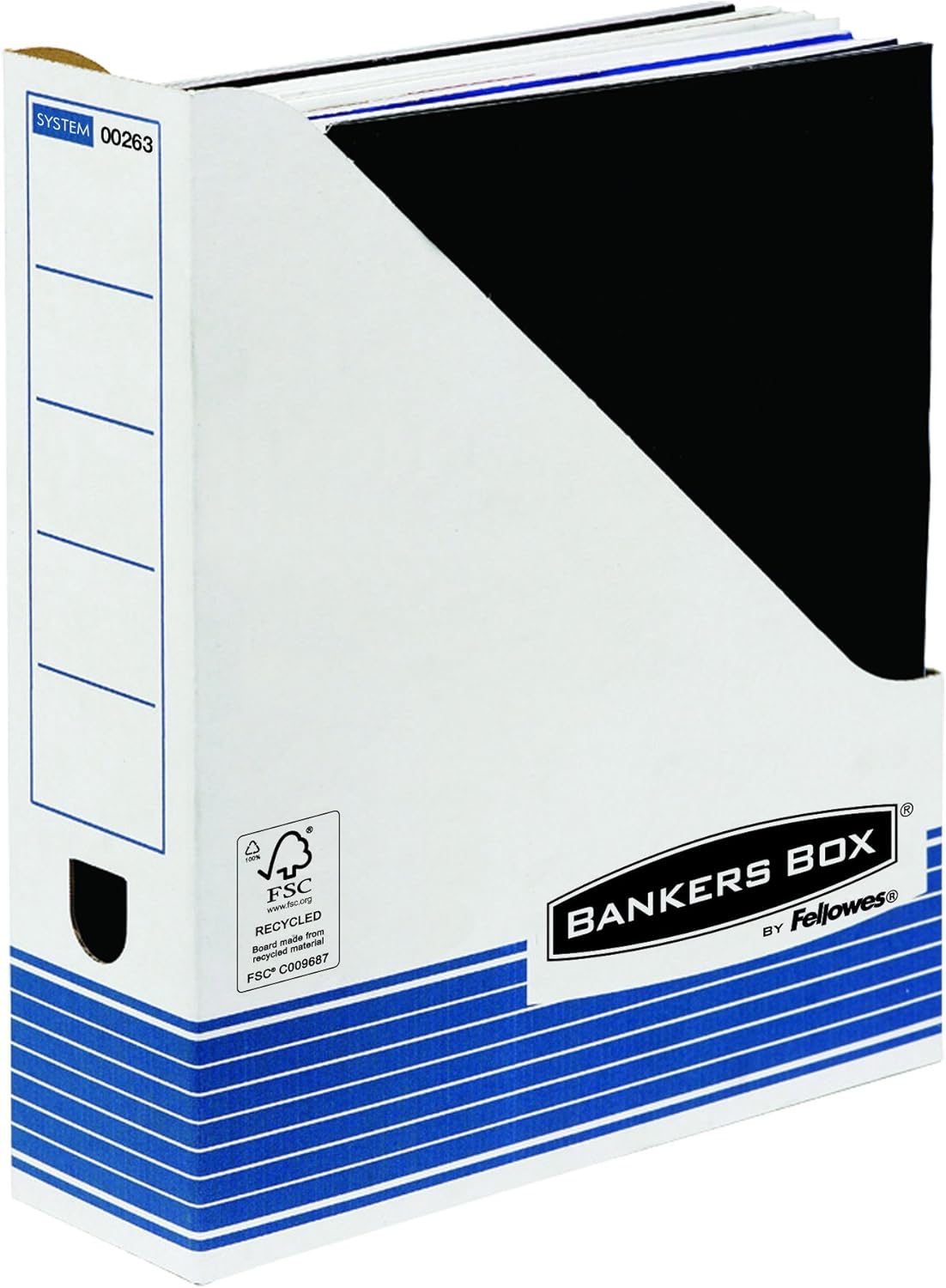 Bankers Box System Magazine File, A4 Size - Pack of 10, Grey