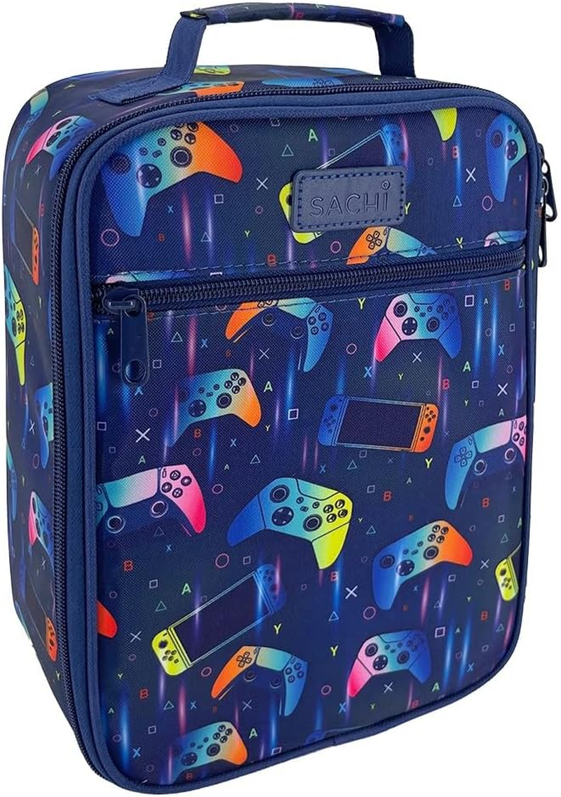 Sachi 'Style 225' Insulated Junior Lunch Tote - Gamer