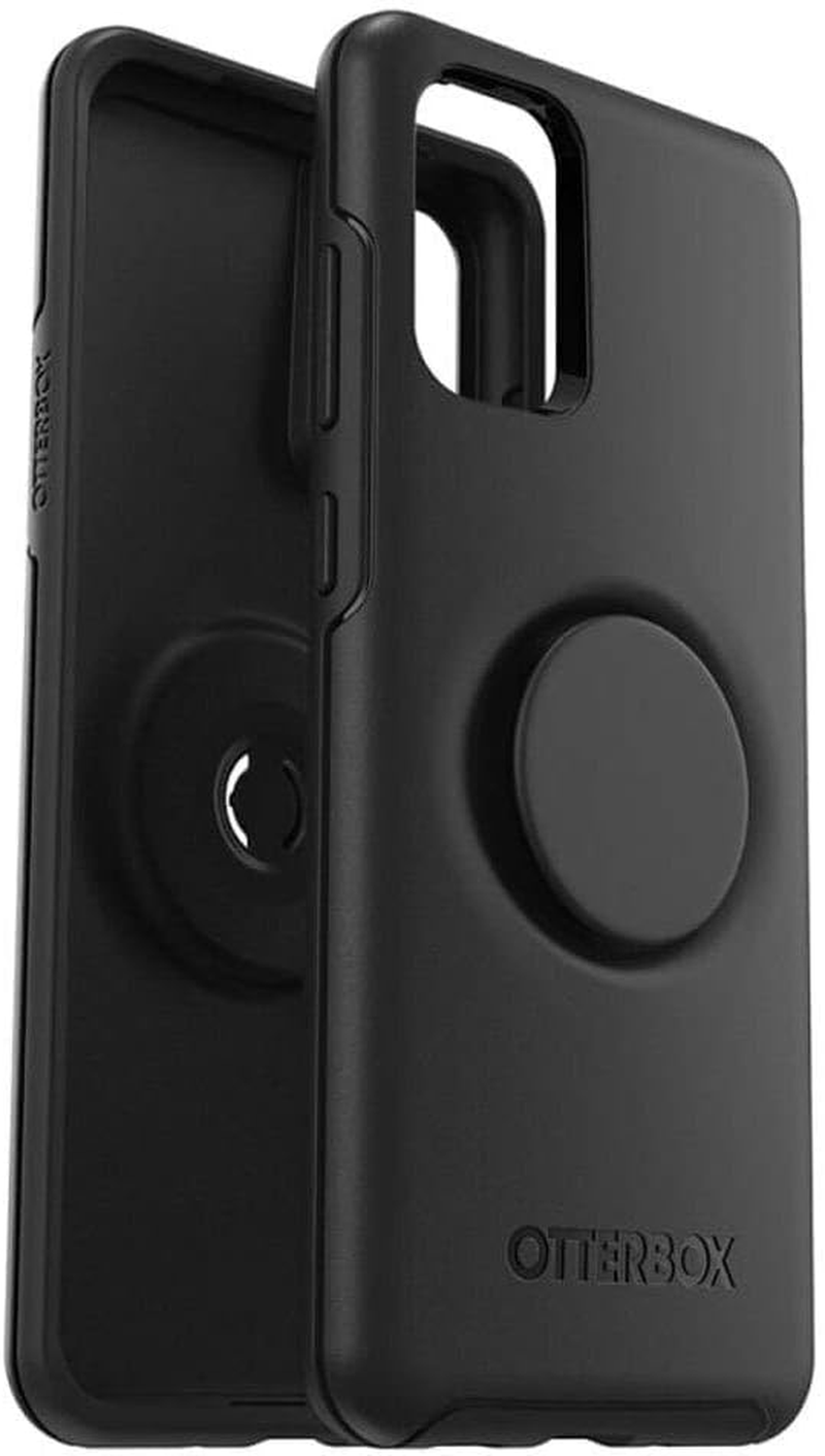 Otterbox Otter + Pop Symmetry Series Shockproof and Drop Proof Mobile Phone Protective Case for Samsung Galaxy S20+, Black image number 1