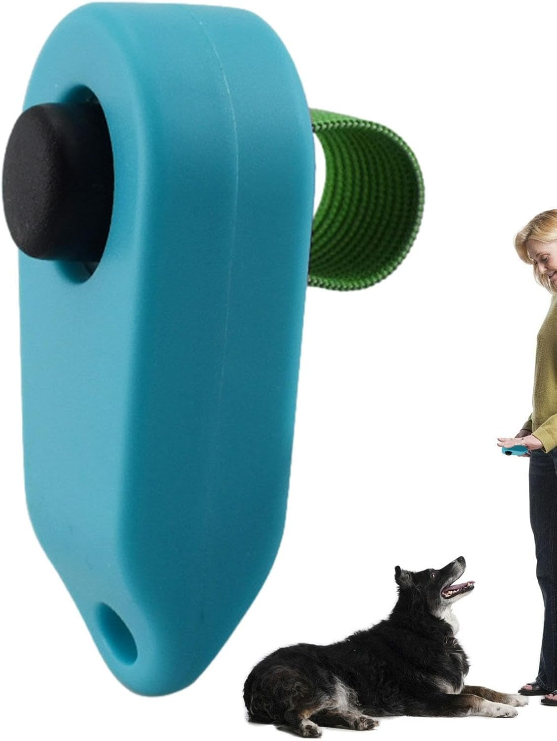 Pet Clicker Trainer | Positive Reinforcement Tool | Cat Training Clicker | Durable Lightweight Pet Training Cliker | Easy to Use for Cats, Puppies, Birds, Horses, Behavioral Trainng