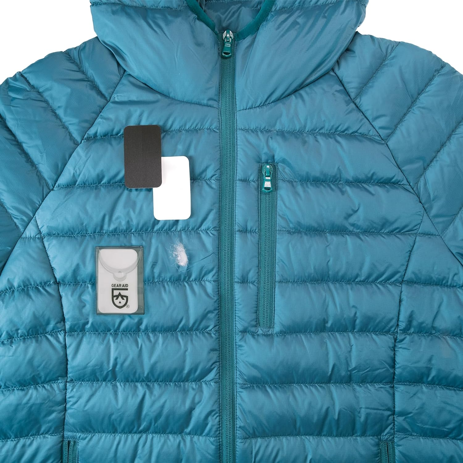 GEAR AID Tenacious Tape Mini Patches to Repair Jackets, Tents and Rain Gear, Black and Clear, 1.5&rdquo; X 2.5&rdquo;, 2 Pack image number 4