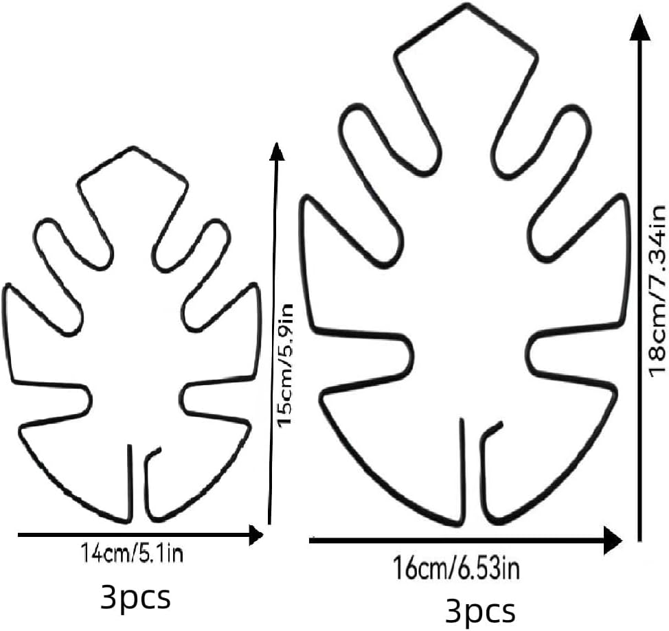 6PCS Turtle Shell Bamboo Clamp Set Durable Plant Stem Support, Grapple Holder & Stabilizer for Garden Flowers, Vegetables,Outdoor Gardening Tools for Thriving Growth (Black) - Black image number 4