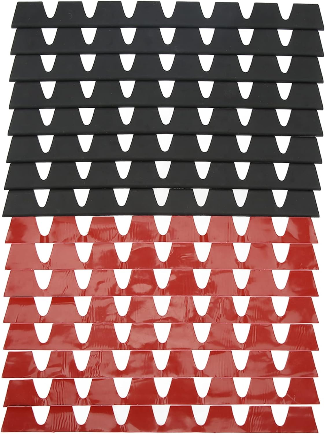 Rubber Front Bumper Scrape Guard Set anti Scratch Protector for Trucks Suvs image number 2