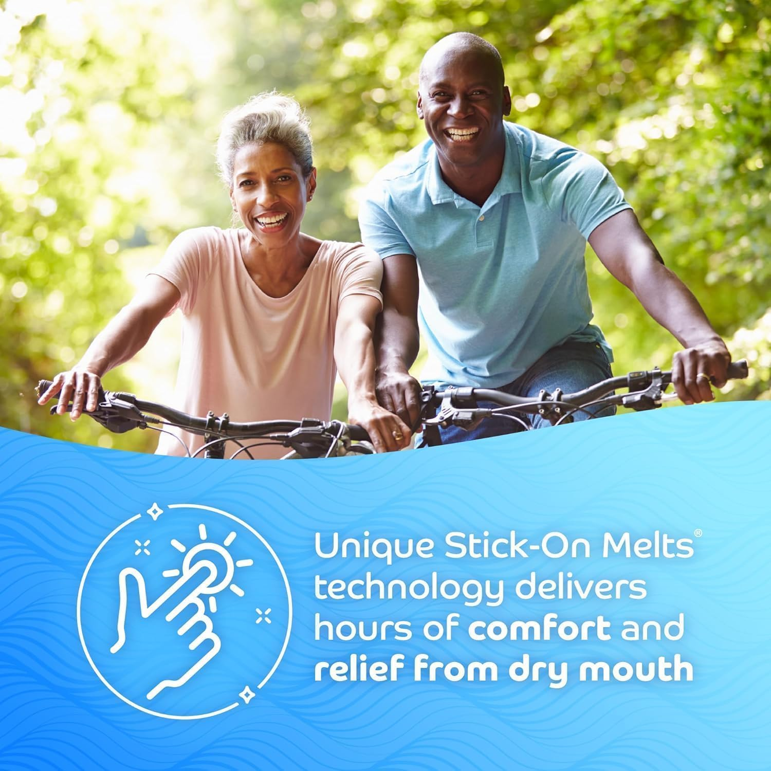 Oracoat Xylimelts Dry Mouth Relief Discs &ndash; Xylitol &ndash;Oral Adhering Discs for Day & Night Use &ndash; ARTG Listed &ndash; Non-Acidic, Time-Release Formula 3 Bottles (240, Slightly-Sweet Flavor) image number 2