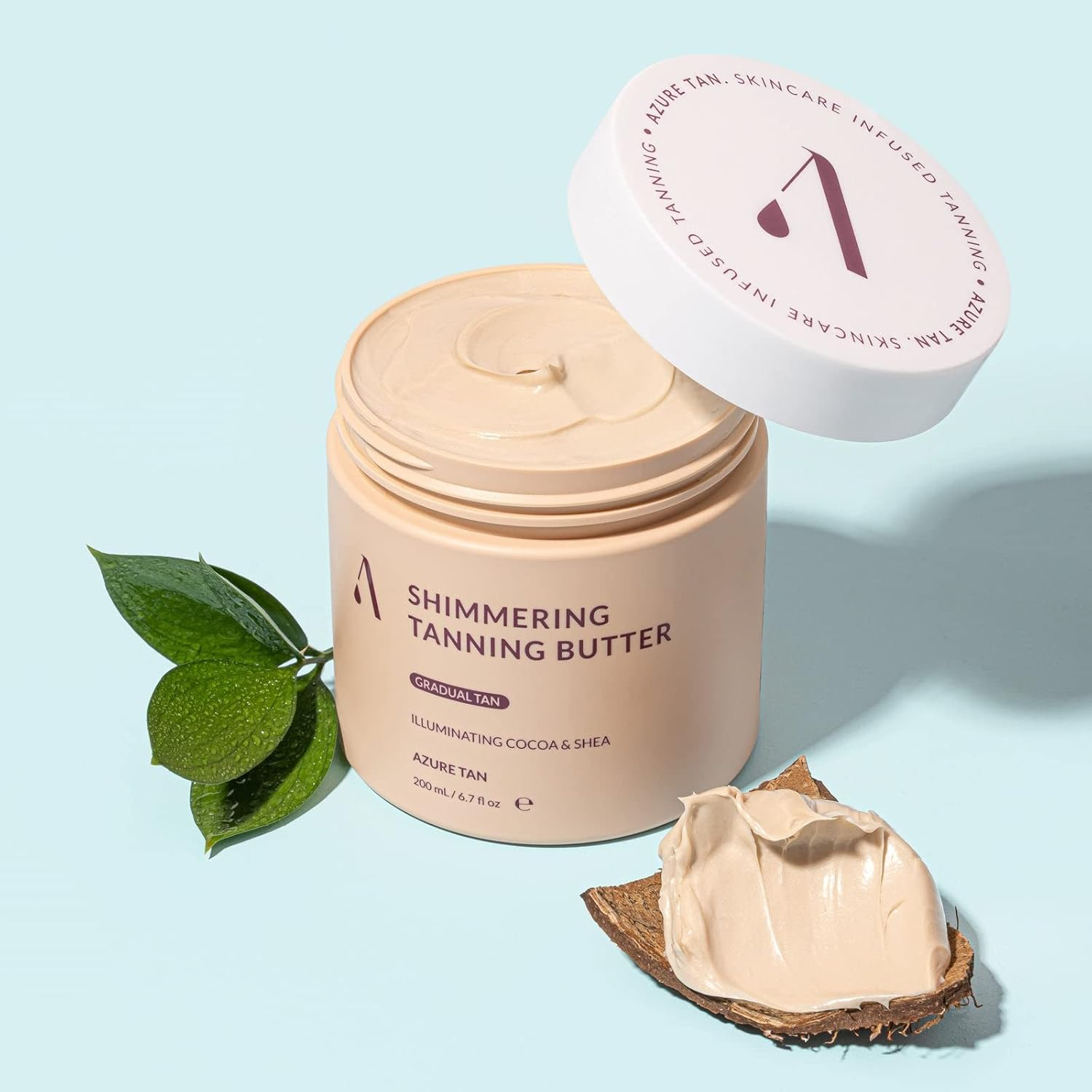 Azure Tan Shimmering Tanning Butter 200Ml image number 4