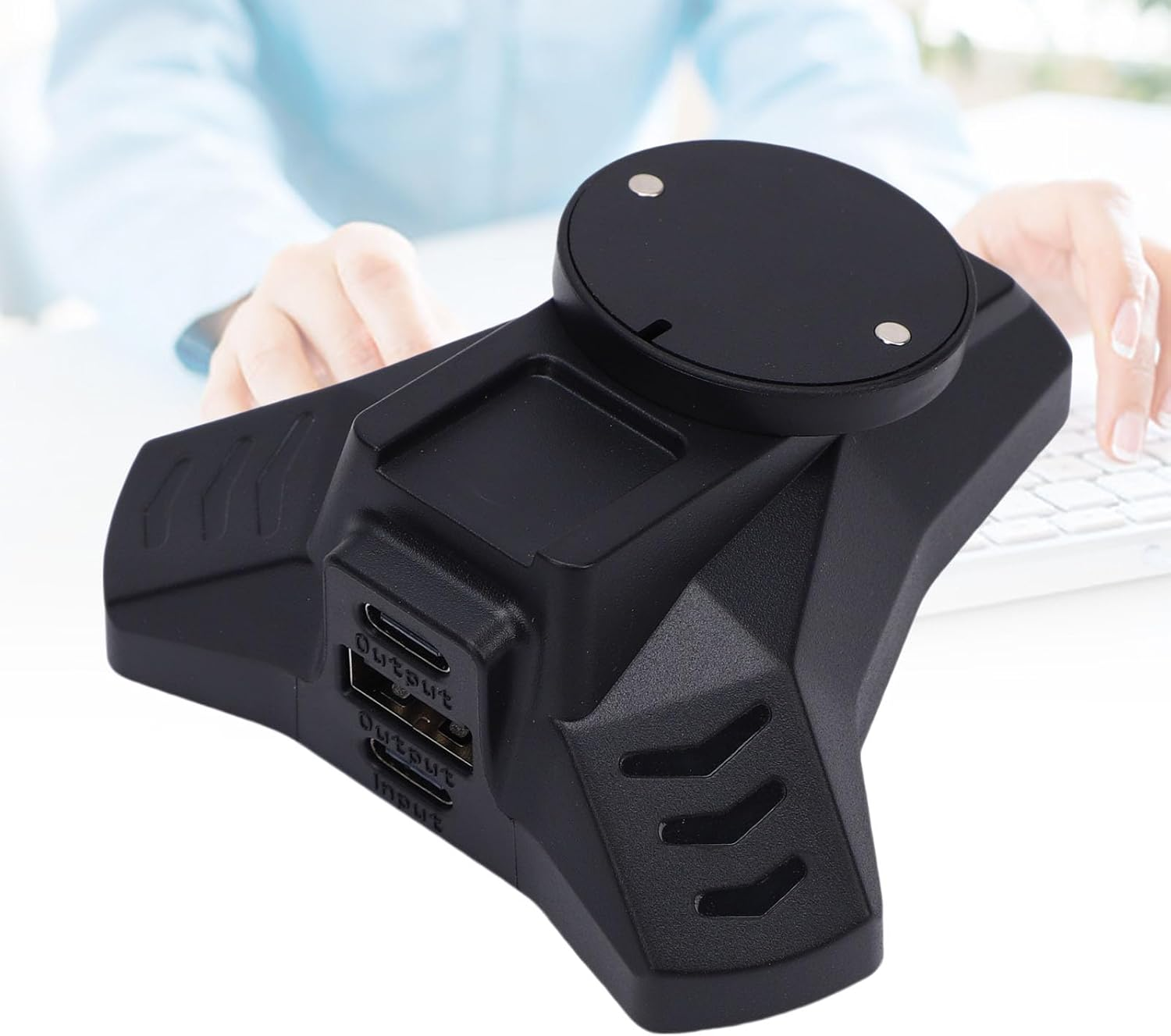 Bewinner Charging Dock for Wireless Mouse G903, G703, G403, G903HERO, G703HERO, G502HERO, Replacement Charger with USB C Interface, Overcurrent Overcharge Short Circuit Prevention image number 1