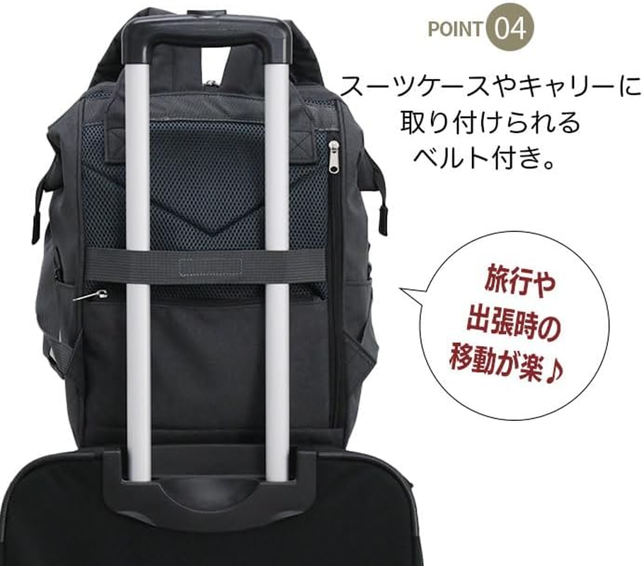 Anello ATB4682 (CB-HEATHER Rucksack) Base - Bk image number 2