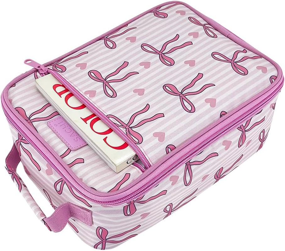 Sachi Black Crossbody Insulated Lunch Bag image number 2