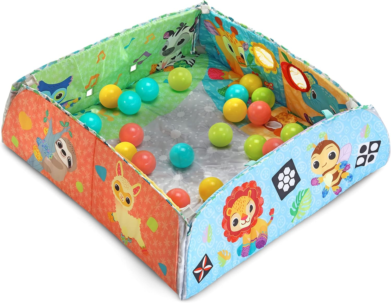 Vtech 7-In-1 Grow with Baby Sensory Gym - Baby Play Gym, Play Mat - 550003 - Multicolour image number 6