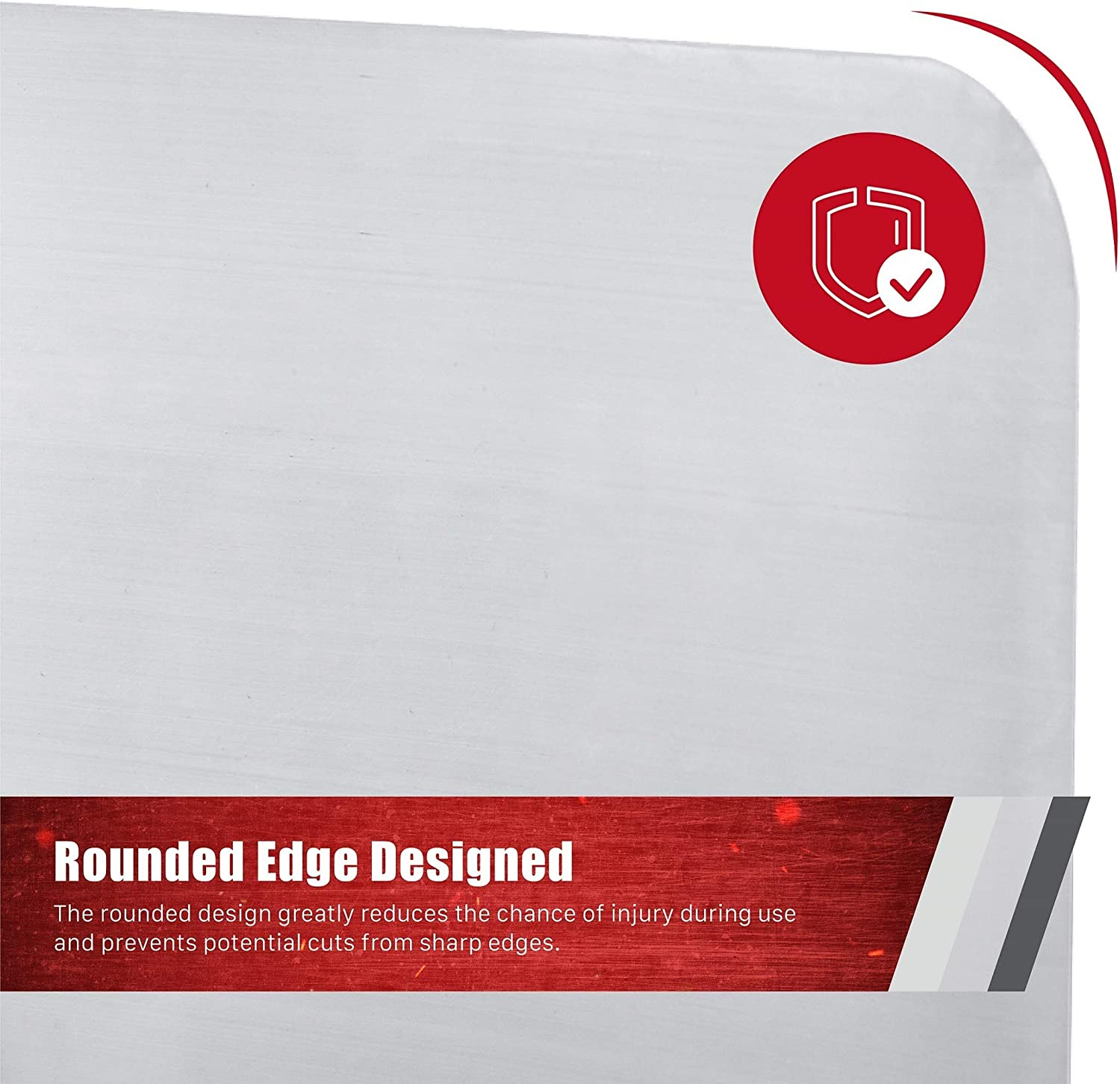 (15" X 6" Wall Mount) - Stainless Steel Splash Guard - 38Cm X 15Cm Wall Mount - for Commercial Restaurant Hand Sink and Compartment Prep Sink Mounting Type image number 5