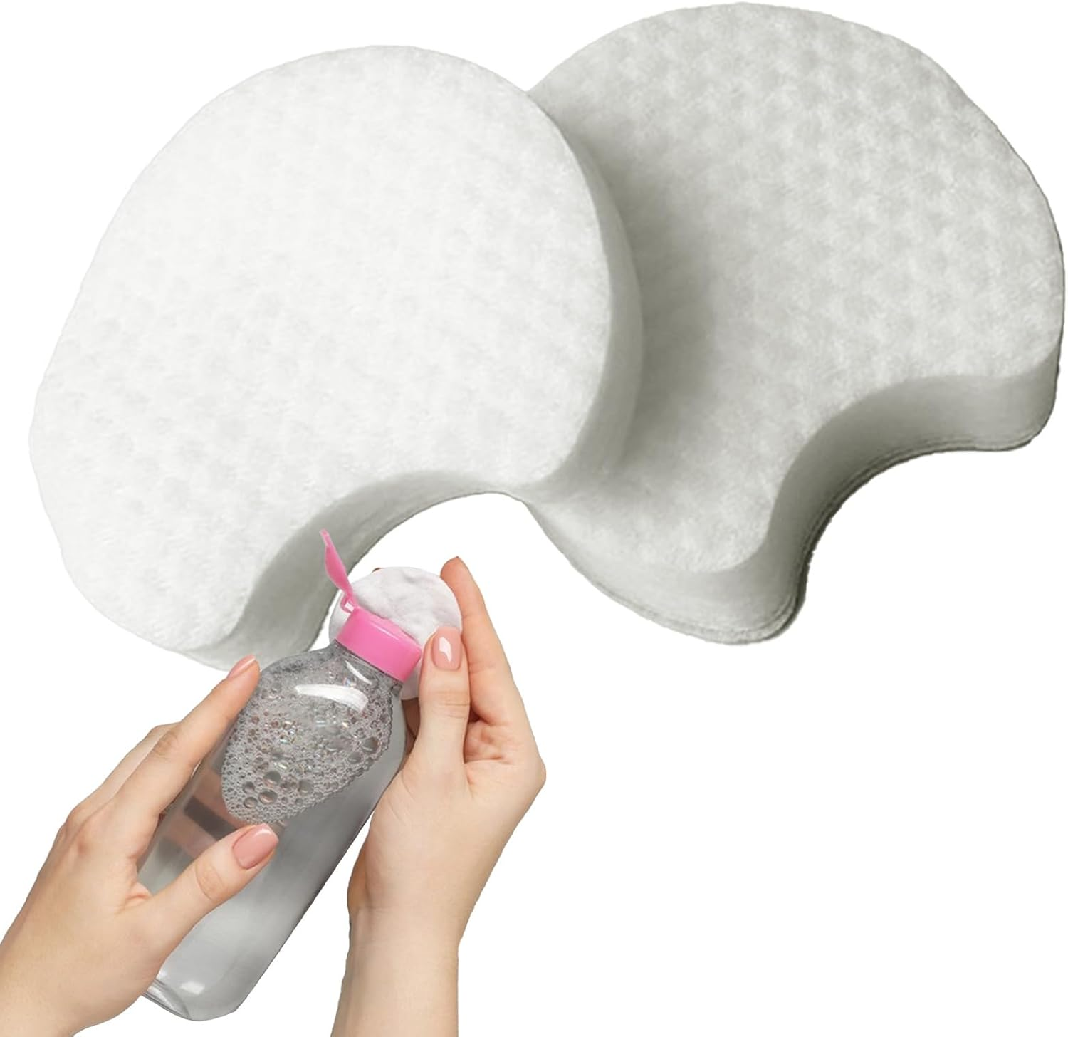 Cotton Pads for Face,Cotton Facial Pads Makeup Remover - Soft Absorbent Reusable Natural Facial Rounds Tool for Home Travel Gentle on Skin