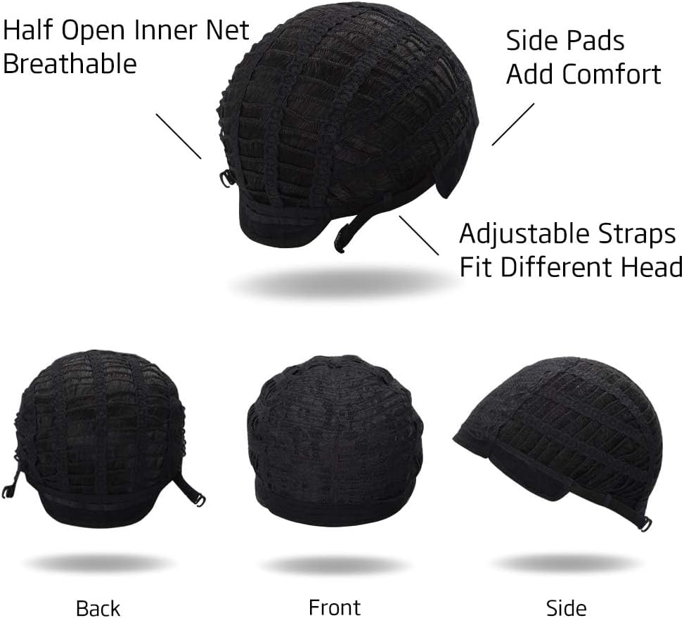 5Pcs Set 70S 80S Disco Wig with Mustache Glasses and Chain | Short Brown Mens Mullet Wig for 60S Singer Rocker Hippies Costume Cosplay Halloween Party image number 4