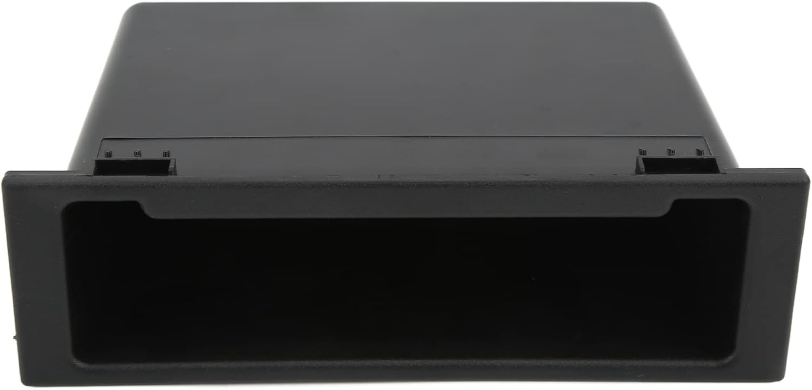 Changor 1Din Stereo Radio Storage Box Dashboard Organizer Replacement Red Wolf Single Din Radio for with ABS Plastic Sturdy Construction No Modification Needed image number 1