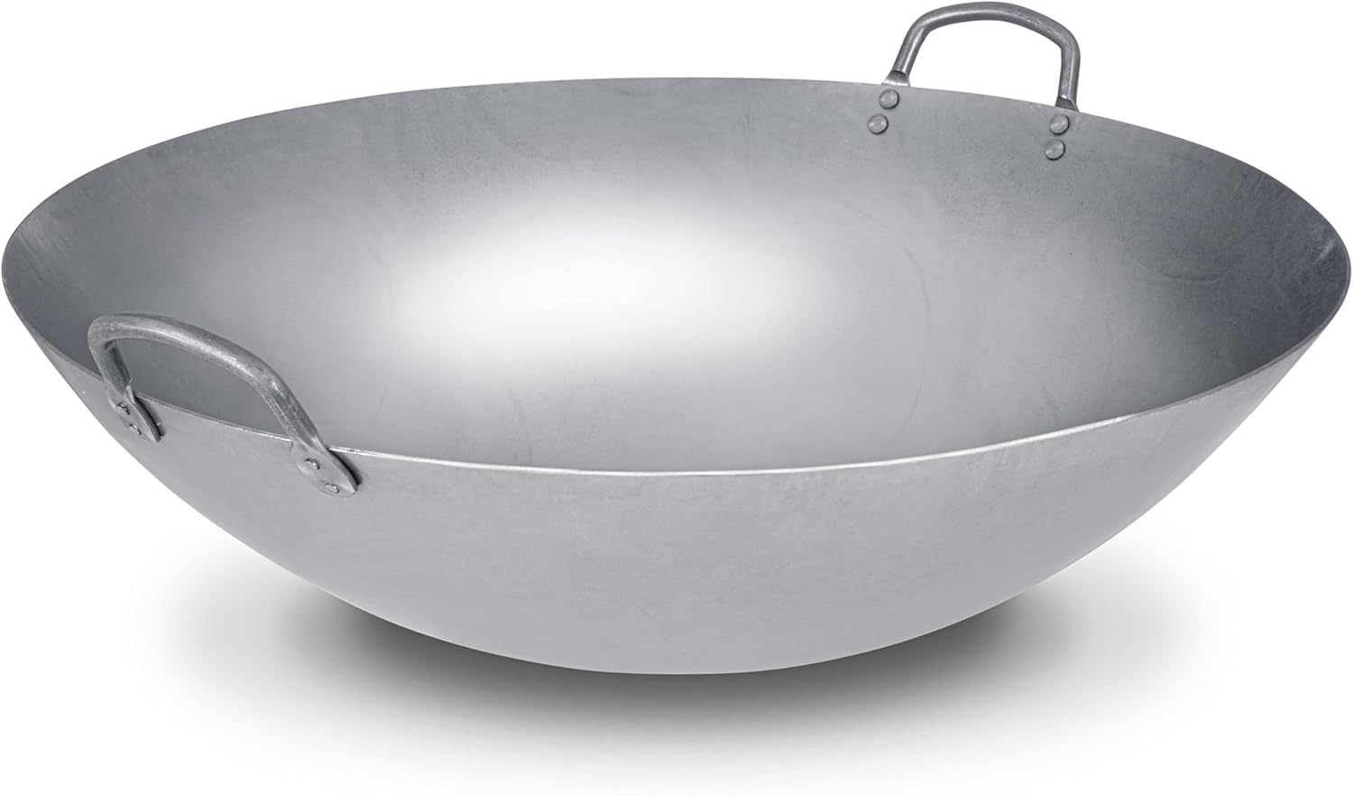 Craft Wok Extra Large 21-Inch Heavy Canton Style Hand Hammered Carbon Steel Wok (Round Bottom) / 731W194X image number 2