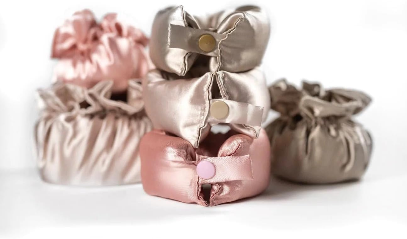 Heatless Curling Iron Curling Iron Curling Iron Cover Set Lazy Big Wave Sleep Curling Hair Artifact - Brown image number 4