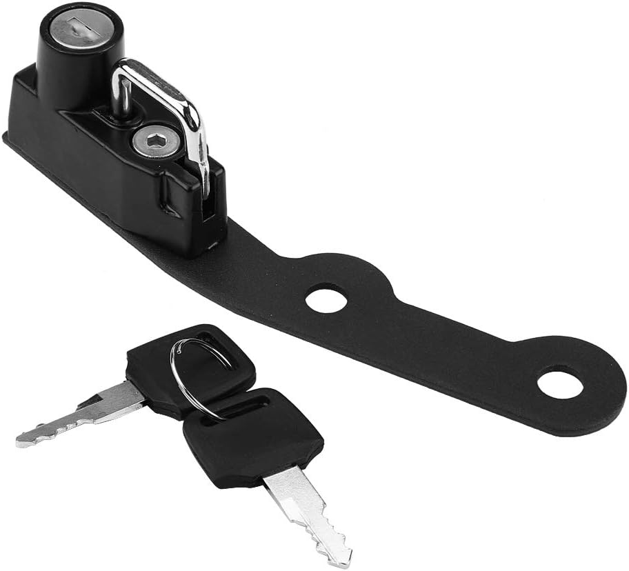Motorcycle Helmet Locking Hook Aluminum Alloy for MT-09 FZ-09 FJ-09 XSR900 2014-2017 Secure Theft Prevention Portable Use Easy Operation for Commuting Traveling Urban Riding Weekend Adventures image number 3
