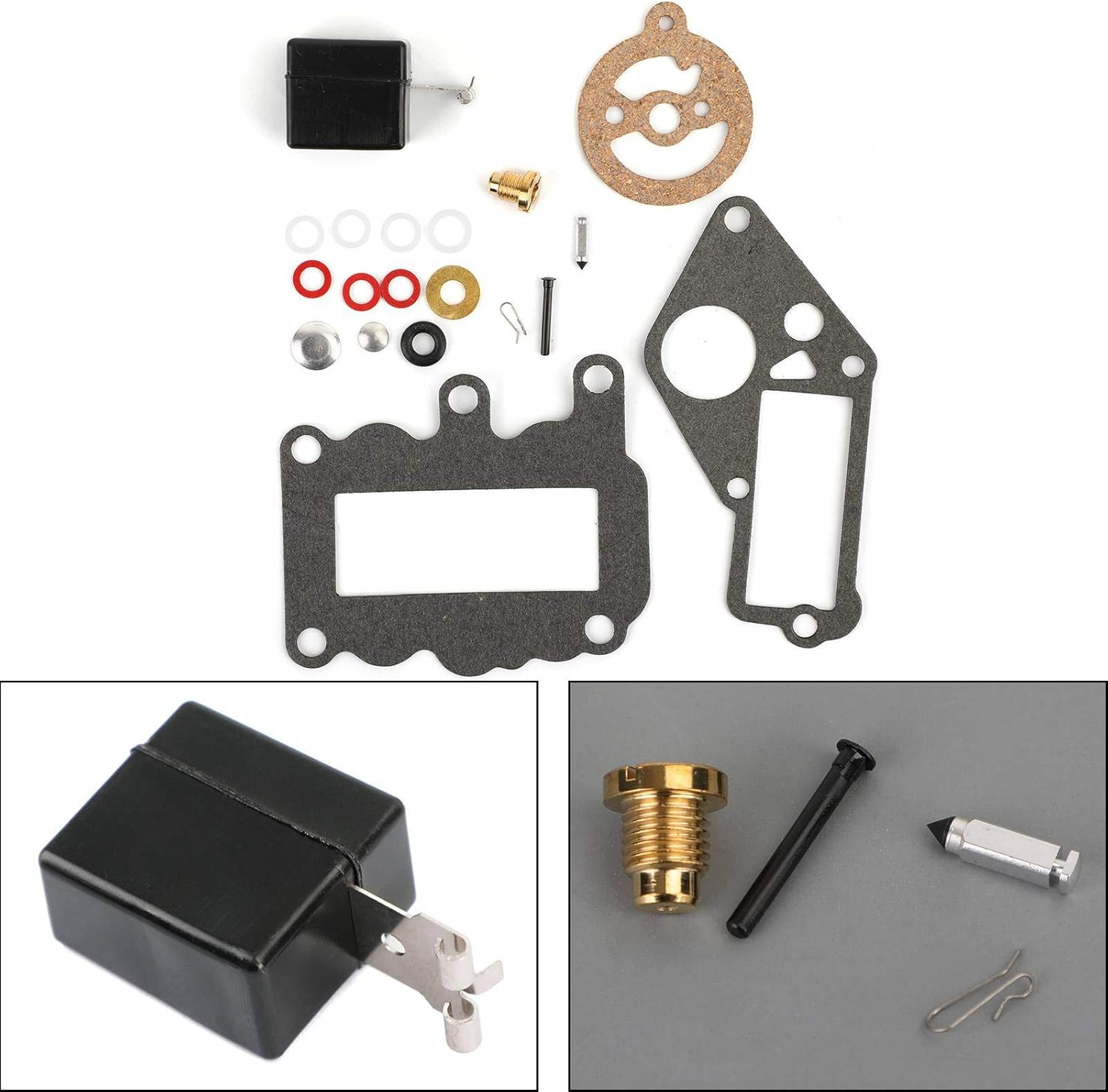 Artudatech Carburetor Carb Kit Rebuild for Jo-Hnson Evinrude 9.5 HP 382048 765630 1964 1965 1966-1973 image number 5
