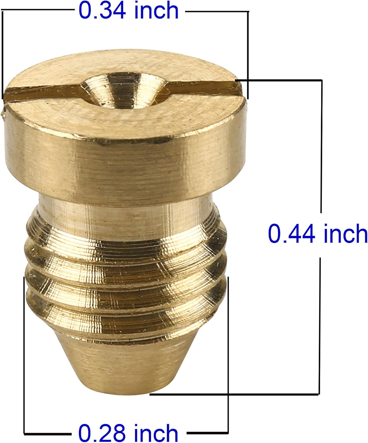 M Mingle Foam Cannon Orifice Nozzle Tips, High Replacement Thread Nozzle for Snow Foam Lance, 1.1 Mm, 2-Pack image number 1
