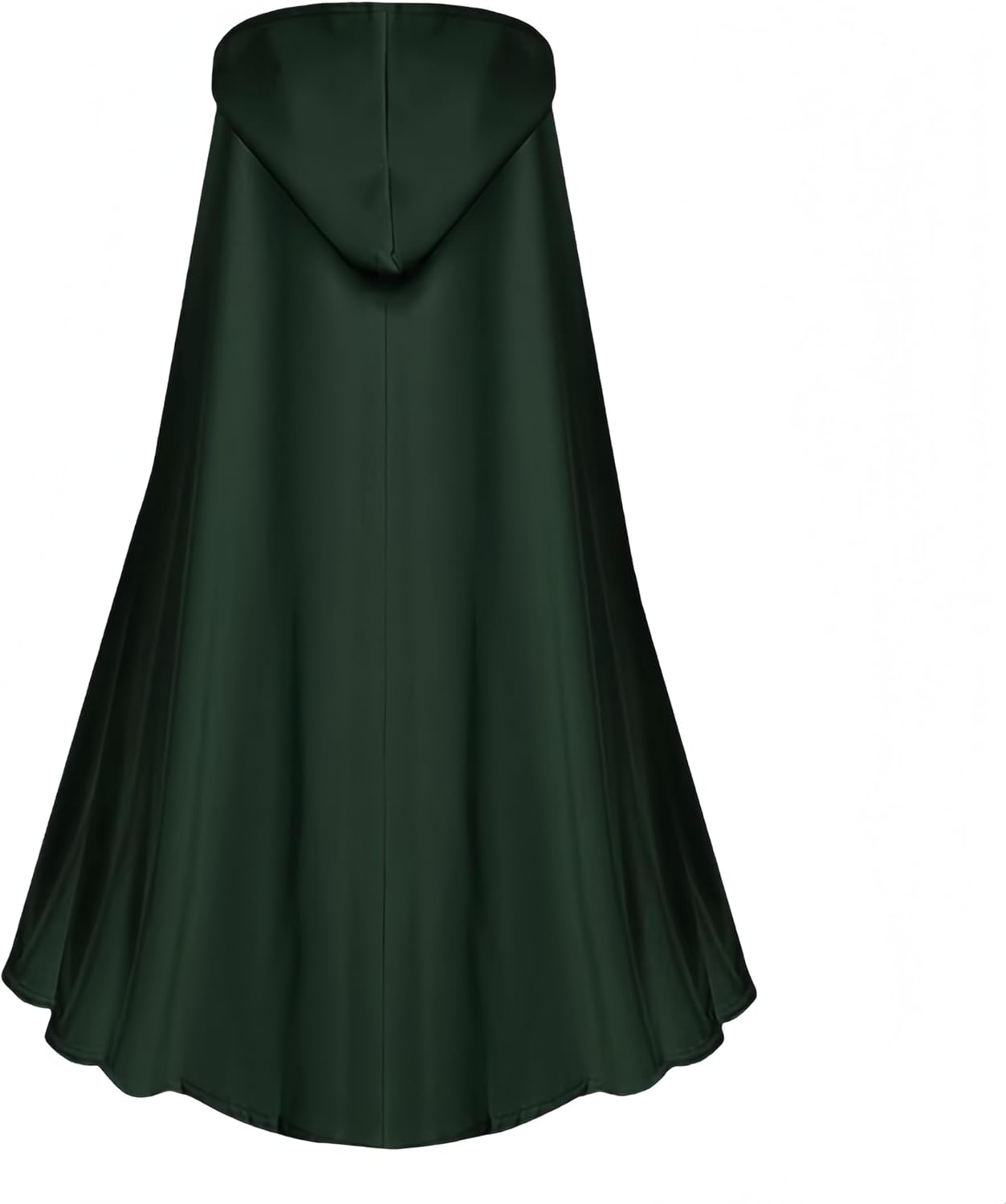 Proumhang Halloween Hooded Cloak for Adults - Renaissance Medieval Witch Cape Costume for Men & Women, Hobbit Cosplay Short Cape 130Cm/51 - Blue image number 4