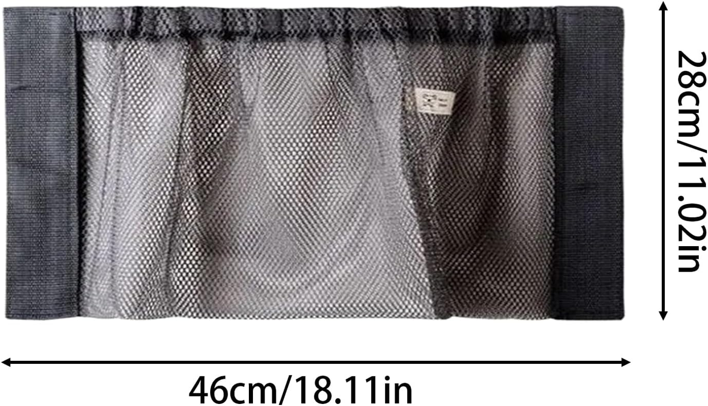 Boat Storage - Leakproof Marine Organizer Mesh Bag | Adhesive Net Marine Organization for Gear Gadgets Accessories Boating Traveling Trip Rope Flashlight Gloves Tackle image number 2