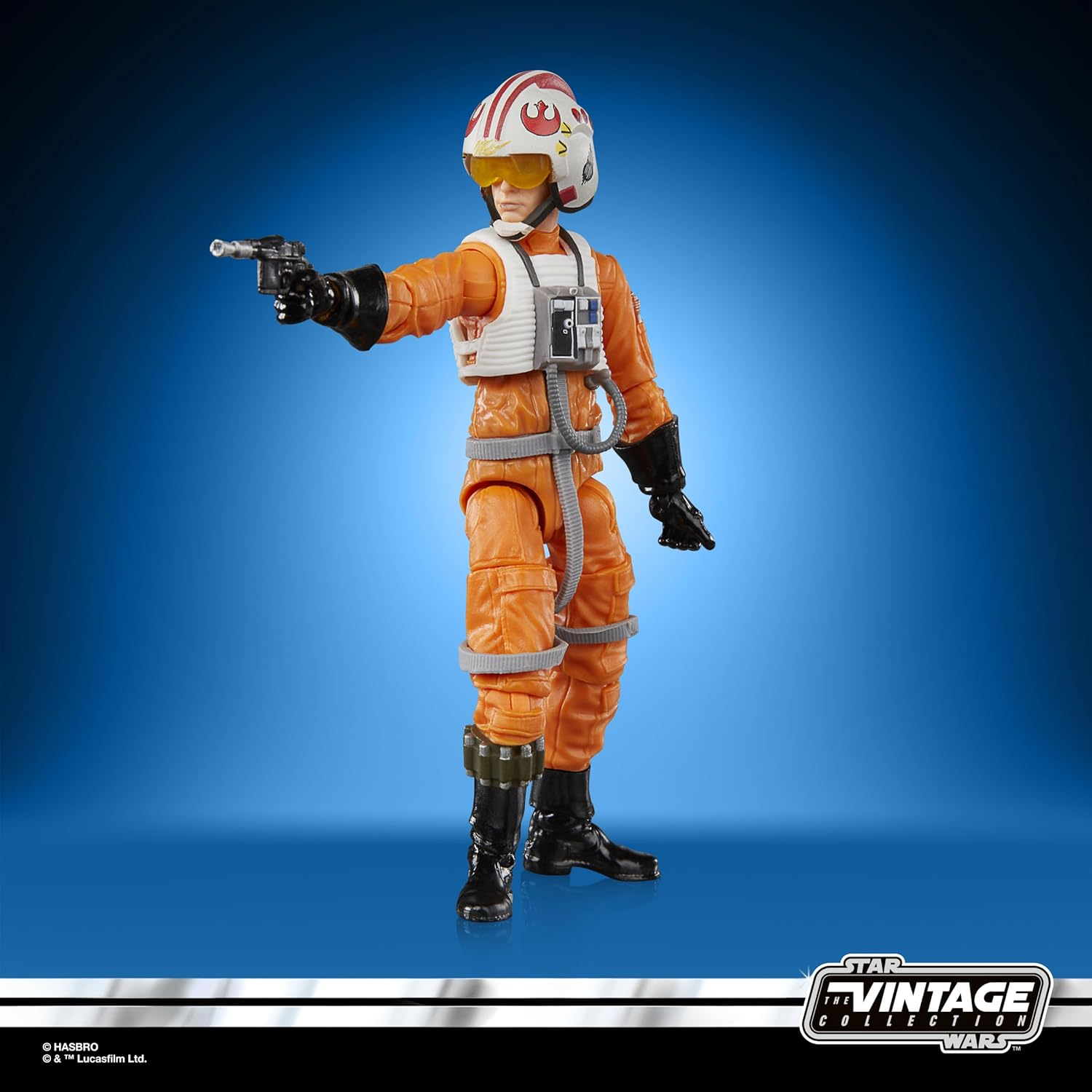 STAR WARS the Vintage Collection Luke Skywalker (X-Wing Pilot), a New Hope 3.75-Inch Collectible Action Figure image number 4