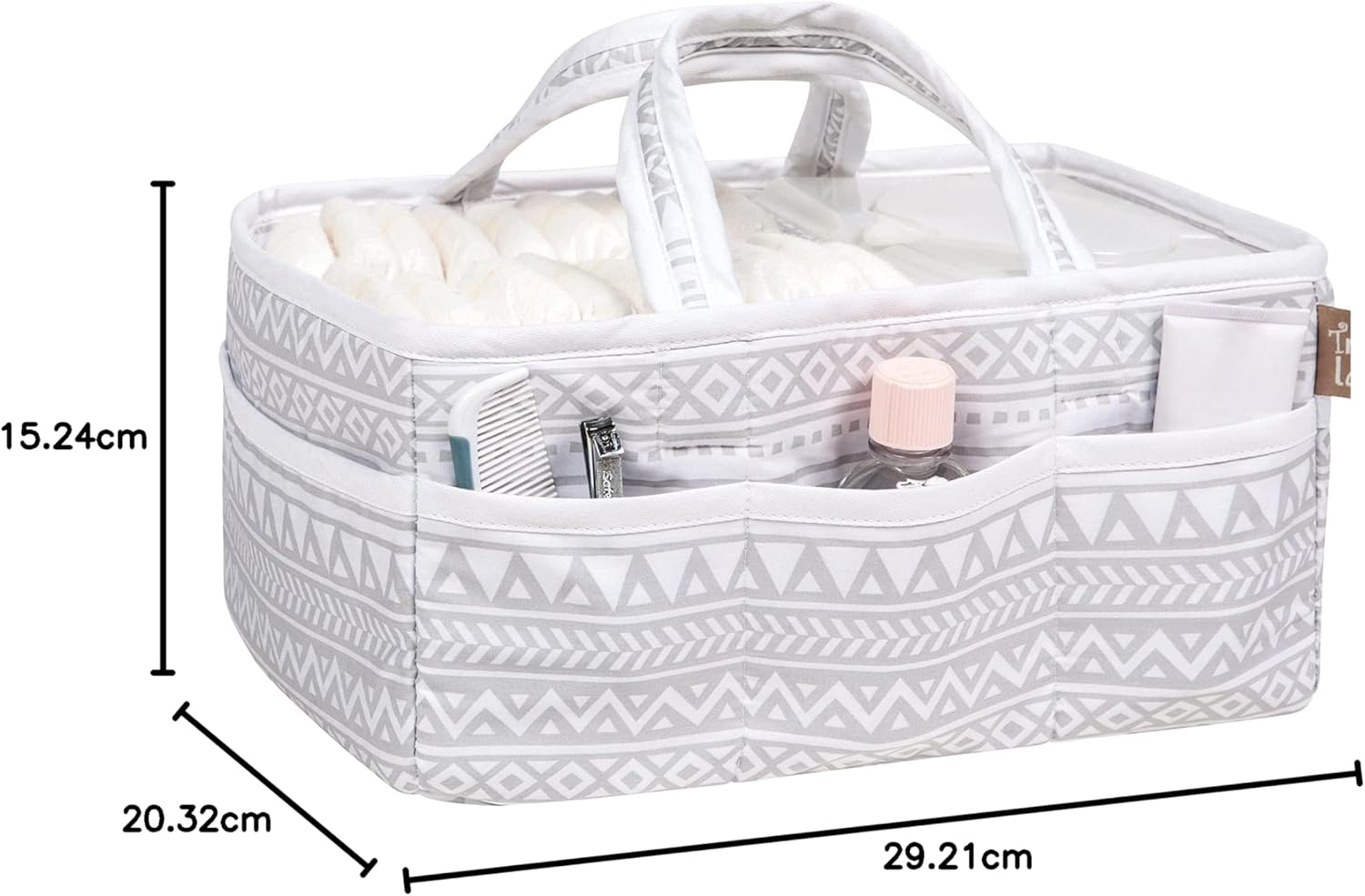 Trend Lab Aztec Forest Storage Caddy Nursery Diaper Organizer