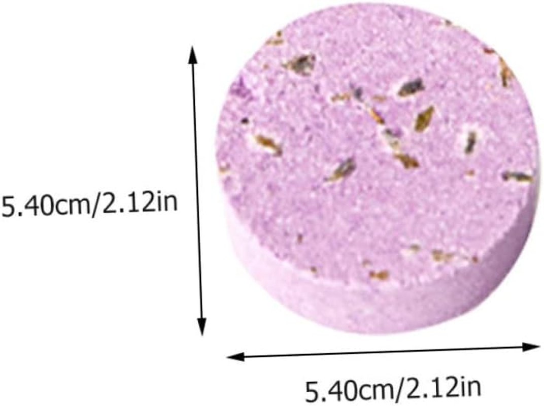 BIUDECO 6 Pcs Bath Aroma Salt Tablets Natural Aromatherapy Shower for Women Skin Softening and Whitening image number 4