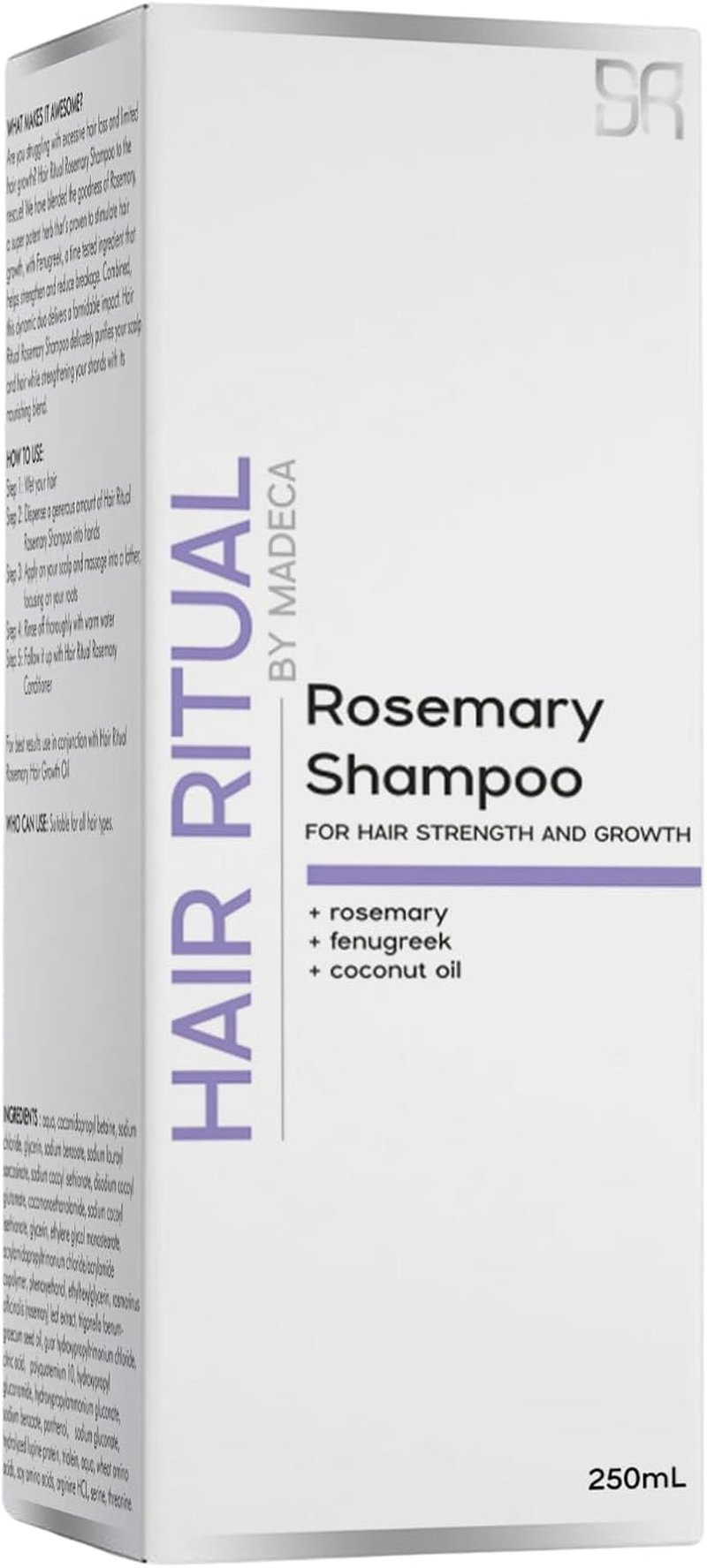 Skin Ritual Rosemary Shampoo, 250Ml image number 1