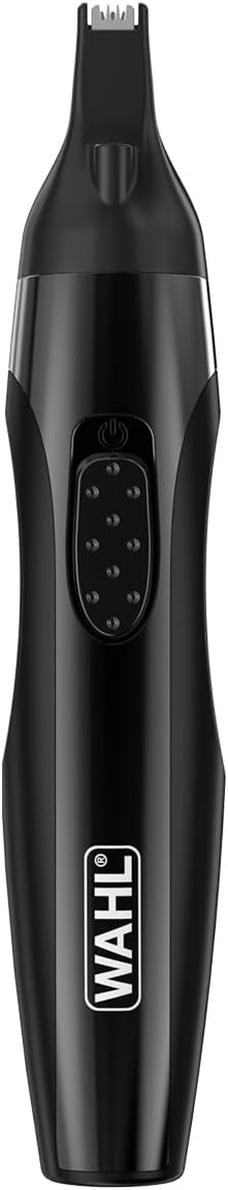 Wahl 2 in 1 Detail Trimmer, Ear, Nose & Precise Facial Hair Trimmer, Battery Powered & Washable Heads, Comfort Grip & Travel Case Accessory, Long Lasting Washable Heads image number 4