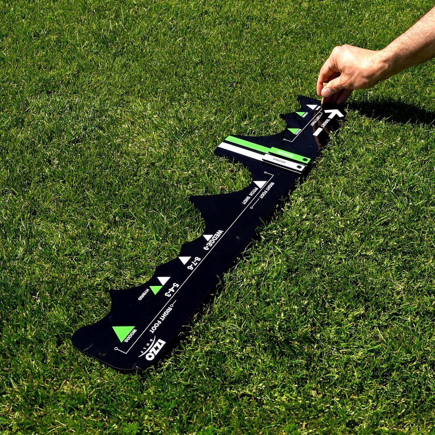 Izzo Golf Sure Stance Ball Position Trainer image number 5