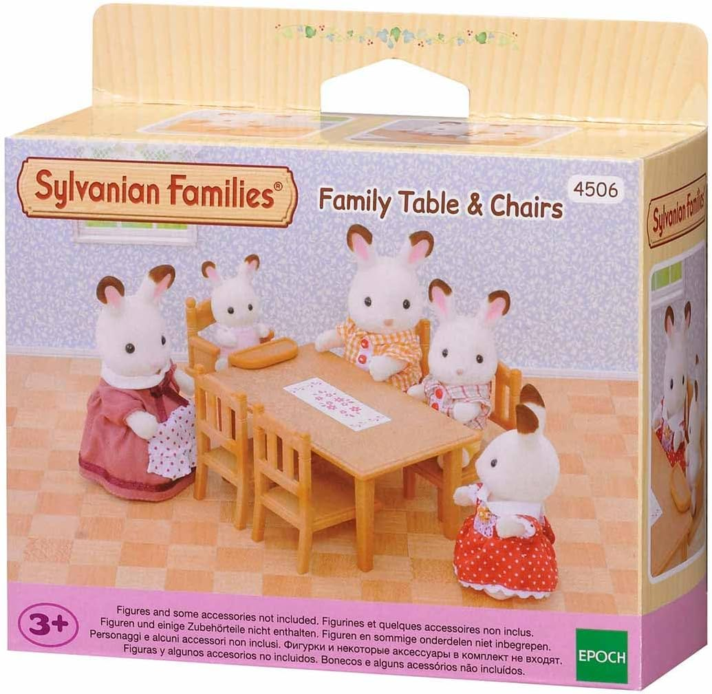 Sylvanian Families - Family Table and Chairs image number 2
