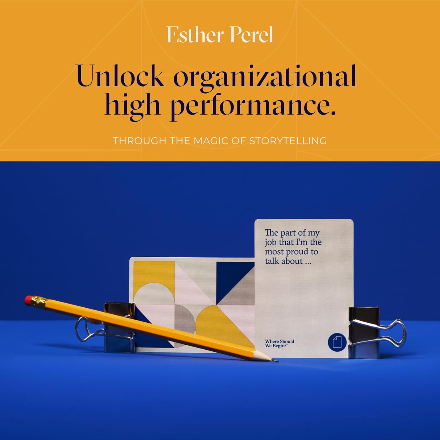 ESTHER PEREL Where Should We Begin? at Work &ndash; Conversation Cards for Teams Culture Amp &ndash; Office Games & Team Building Games for Work &ndash; 100 Talking Point Cards to Build Trust & Connection image number 1