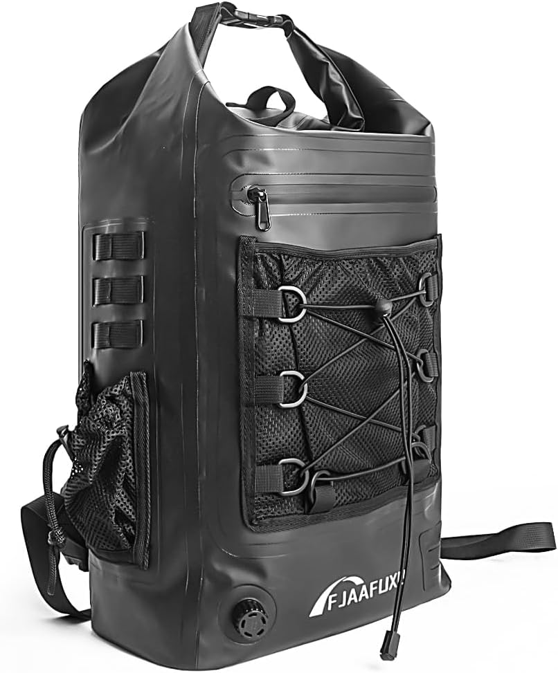 FJAAFUXD Faraday Travel Backpack Dry Bag - EMP Proof Military Grade, 30L Sports Outdoor Bag - Waterproof, RFID Signal Blocking, Protect against Tracking, Spying & Hackings for Travel/Work image number 5