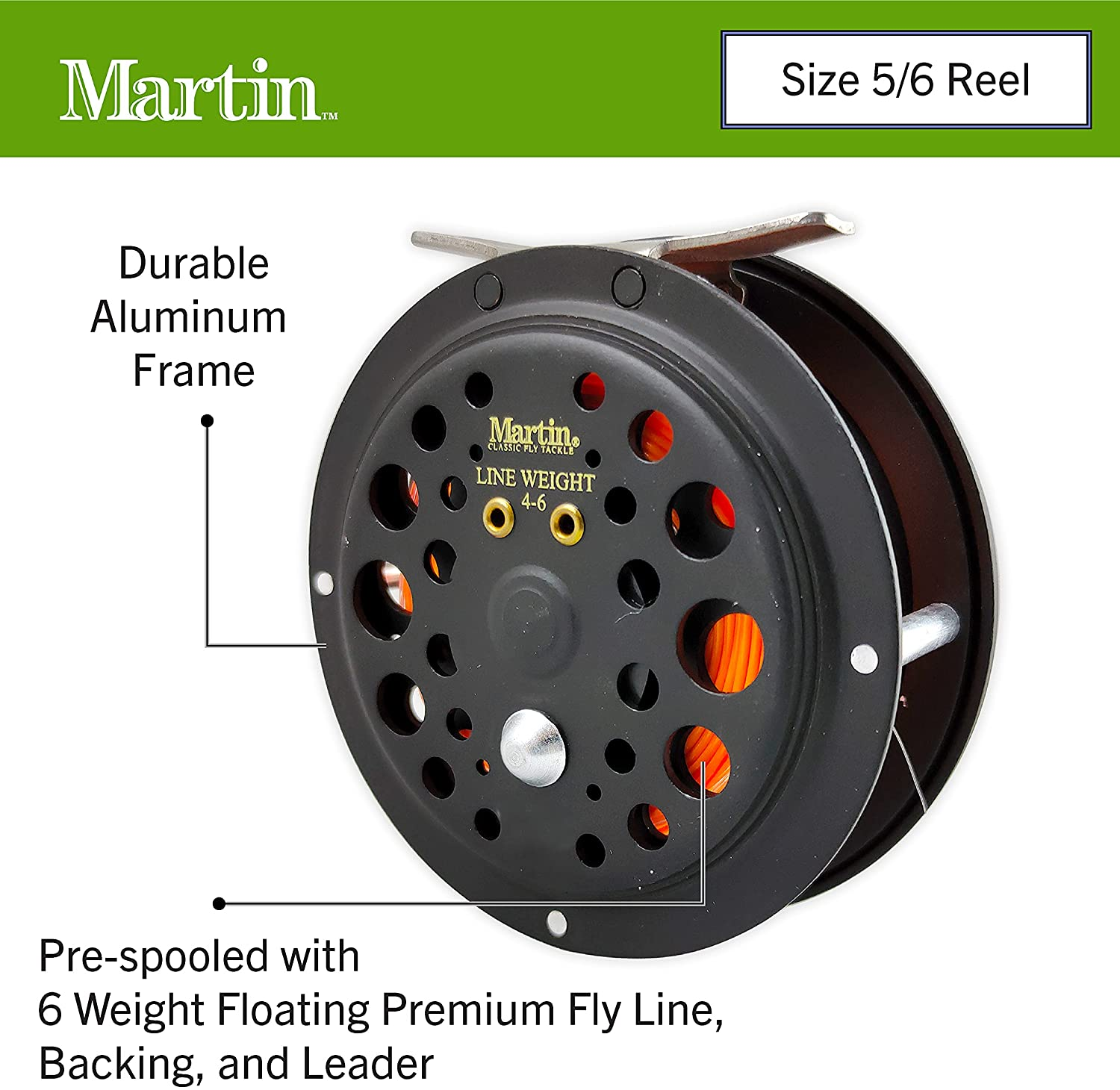 Martin Complete Fly Combo 8Ft0 In. 3Pc 5/6Wt MRT56TK 6L image number 1